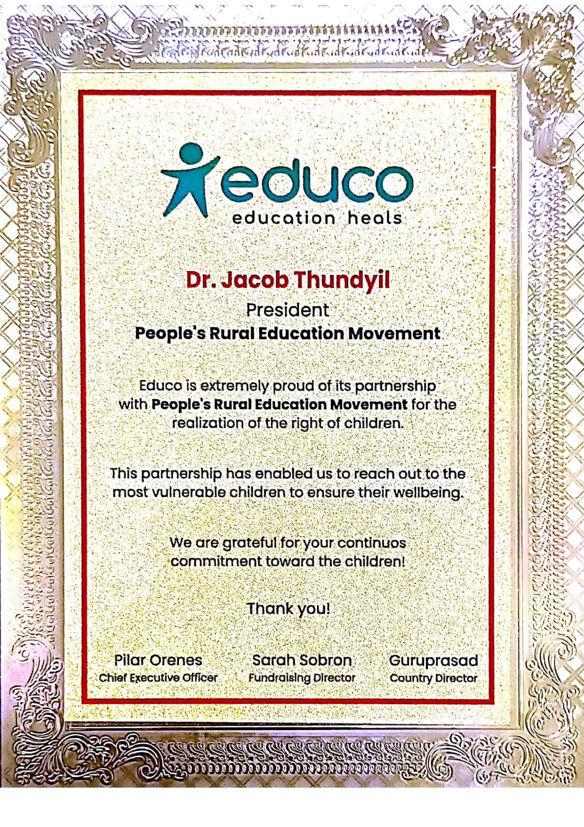 People's Rural Education Movement